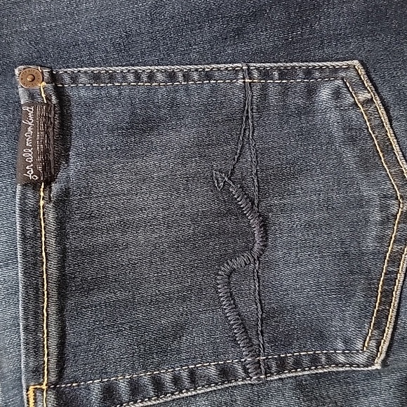 7 For All Mankind Gwenevere Ankle Skinny Jeans Size 32 - Picture 9 of 11